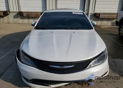 2015 Chrysler 200 S from USA, damaged, VIN 1C3CCCBG4FN706985